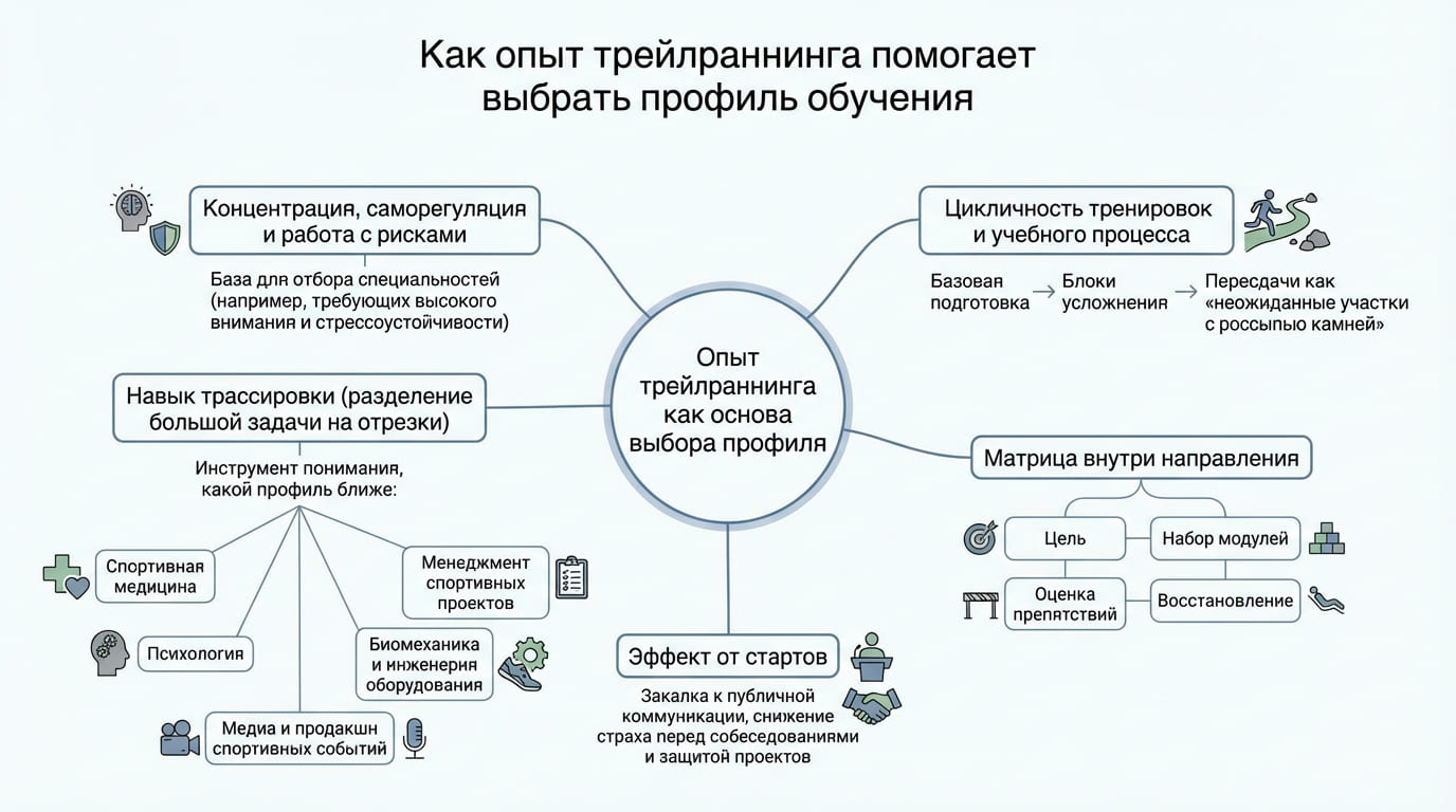 как опыт трейлраннинга помогает выбрать профиль обучения